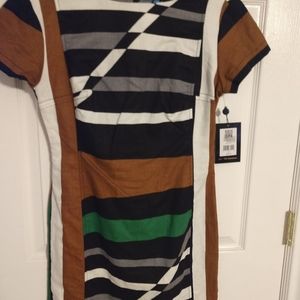 Derek Lam geometric print dress